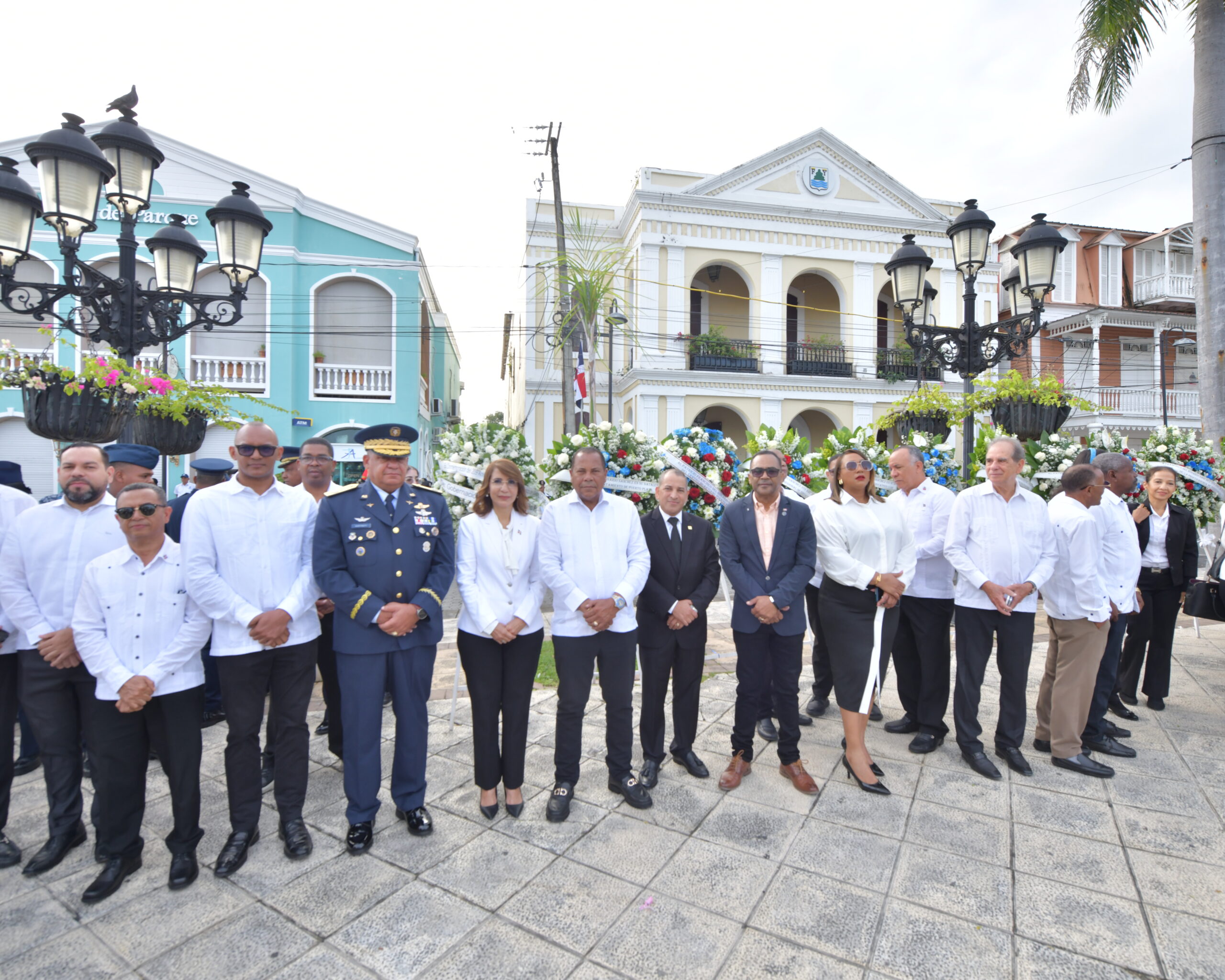 ALCALDE DIOMEDES ROQUE GARCIA RESALTA VALORES PATRIOTICOS DURANTE ACTOS CONMEMORATIVOS EN HONOR A FRANCISCO DEL ROSARIO SANCHEZ