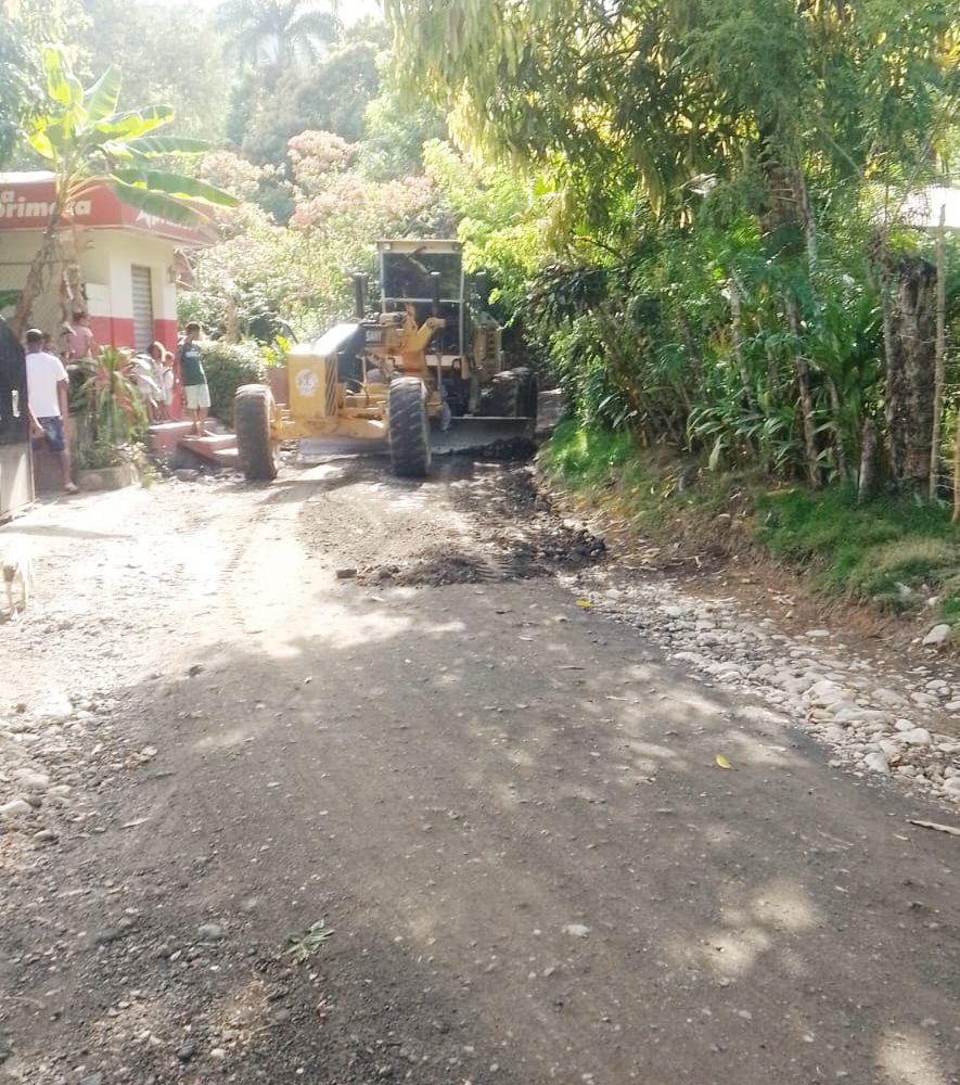 AYUNTAMIENTO MUNICIPAL DE PUERTO PLATA REALIZA AMPLIA INTERVENCION EN CAMINOS VECINALES
